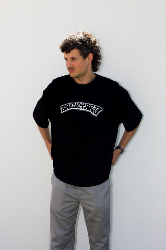 Backyard Basic T-Shirt Schwarz